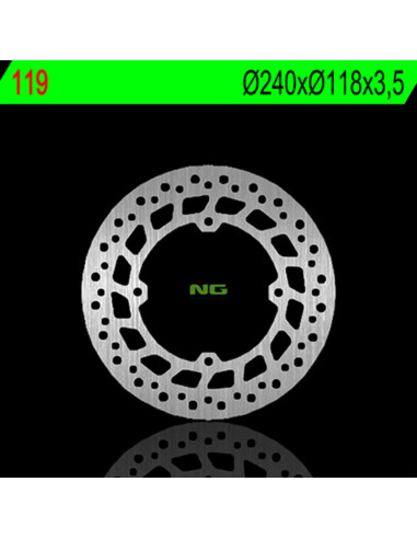 NG BRAKES Fix Brake Disc - 119