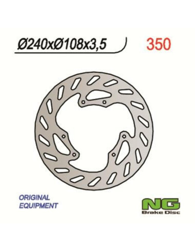 NG BRAKES Fix Brake Disc - 350