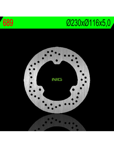 NG BRAKES Fix Brake Disc - 689