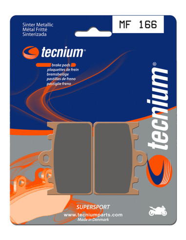 TECNIUM Street Performance Sintered Metal Brake pads - MF166