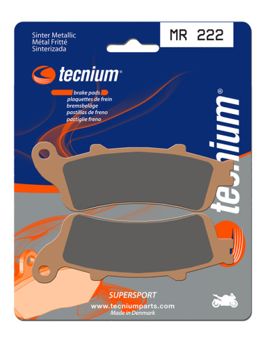 TECNIUM Street Performance Sintered Metal Brake pads - MR222