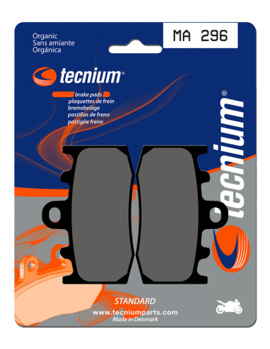 TECNIUM Street Organic Brake pads - MA296