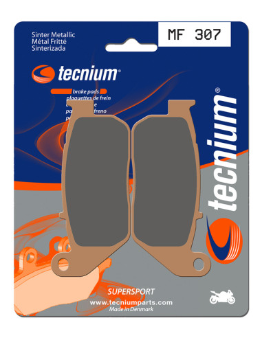 TECNIUM Street Performance Sintered Metal Brake pads - MF307