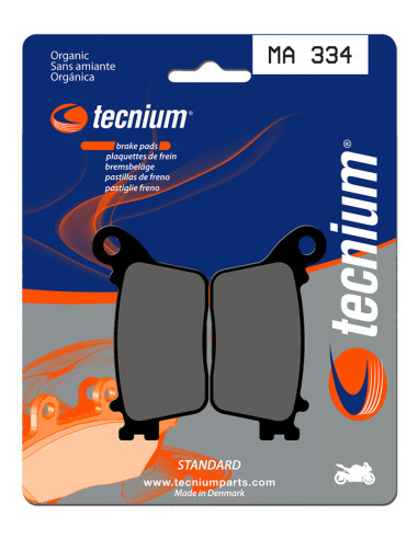 TECNIUM Street Organic Brake pads - MA334