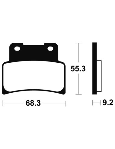 TECNIUM Sintered Metal Brake Pads - MTR344