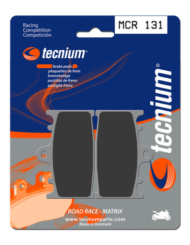 TECNIUM Racing Sintered Metal Carbon Brake pads - MCR131