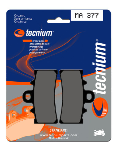 TECNIUM Street Organic Brake pads - MA377