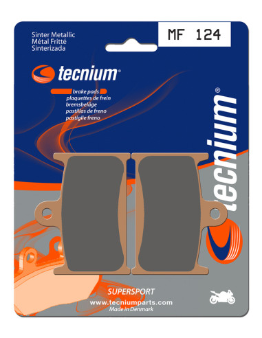 TECNIUM Street Performance Sintered Metal Brake pads - MF124