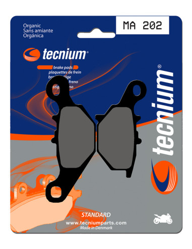 TECNIUM Street Organic Brake pads - MA202