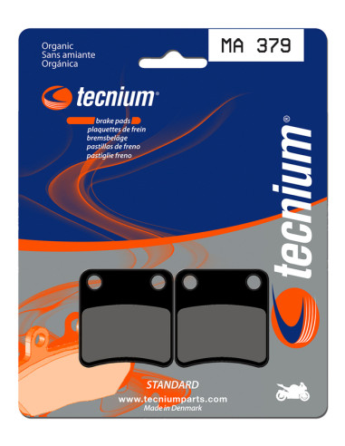 TECNIUM Street Organic Brake pads - MA379