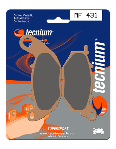 TECNIUM Street Performance Sintered Metal Brake pads - MF431