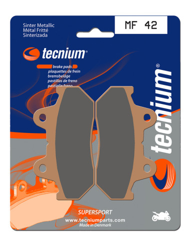 TECNIUM Street Performance Sintered Metal Brake pads - MF42