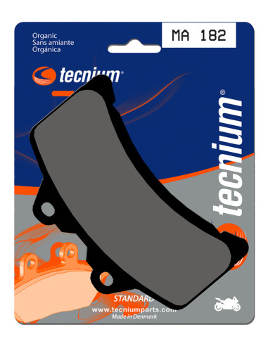 TECNIUM Street Organic Brake pads - MA182
