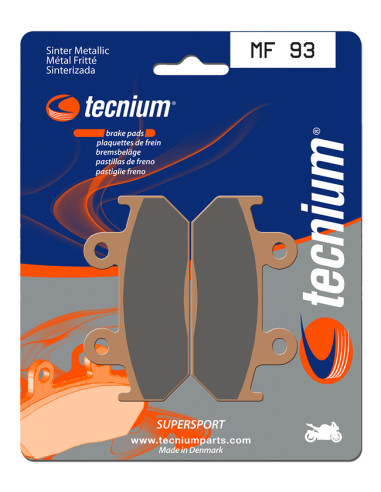 TECNIUM Street Performance Sintered Metal Brake pads - MF93