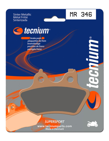 TECNIUM Street Performance Sintered Metal Brake pads - MR346