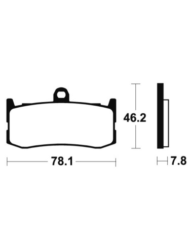 TECNIUM Sintered Metal Brake Pads - MTR364