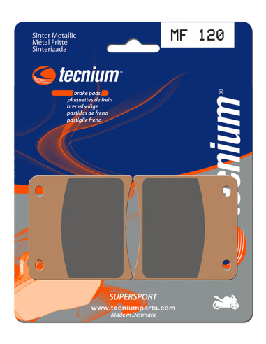 TECNIUM Street Performance Sintered Metal Brake pads - MF120