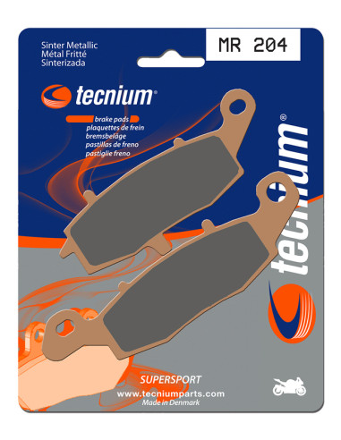 TECNIUM Street Performance Sintered Metal Brake pads - MR204