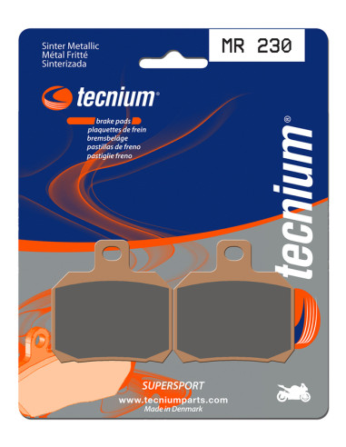 TECNIUM Street Performance Sintered Metal Brake pads - MR230