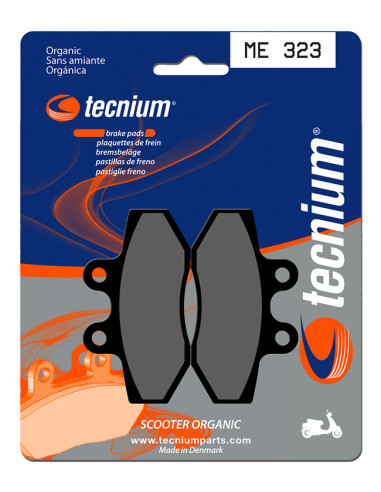 TECNIUM Scooter Organic Brake pads - ME323