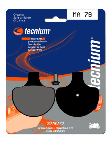 TECNIUM Street Organic Brake pads - MA79