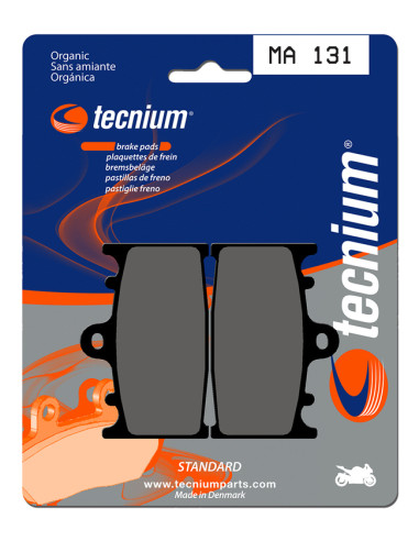 TECNIUM Street Organic Brake pads - MA131