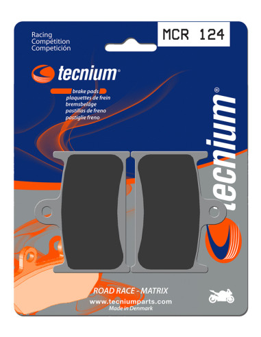 TECNIUM Racing Sintered Metal Carbon Brake pads - MCR124