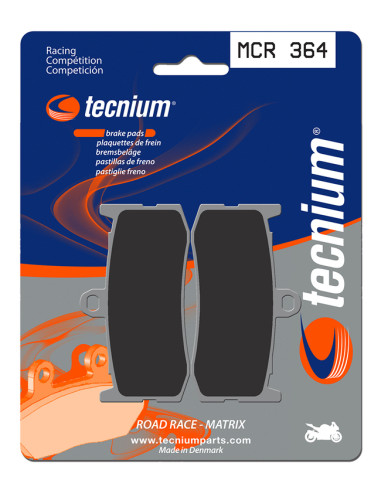 TECNIUM Racing Sintered Metal Carbon Brake pads - MCR364