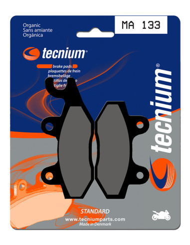 TECNIUM Street Organic Brake pads - MA133