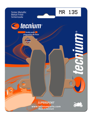 TECNIUM Street Performance Sintered Metal Brake pads - MR135