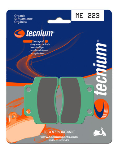 TECNIUM Scooter Organic Brake pads - ME223