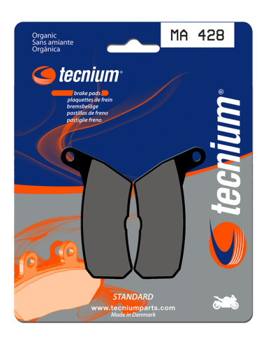 TECNIUM Street Organic Brake pads - MA428