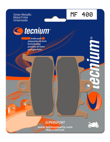 TECNIUM Street Performance Sintered Metal Brake pads - MF400