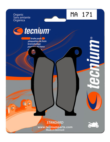 TECNIUM Street Organic Brake pads - MA171