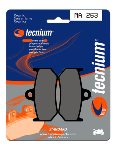 TECNIUM Street Organic Brake pads - MA263