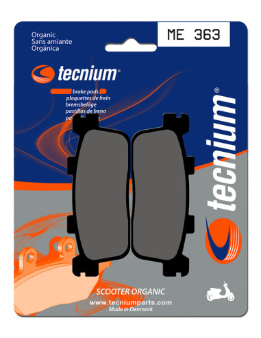 TECNIUM Scooter Organic Brake pads - ME363