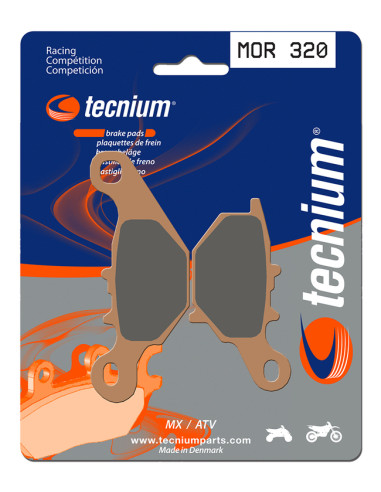 TECNIUM Racing MX/ATV Sintered Metal Brake pads - MOR320