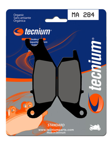 TECNIUM Street Organic Brake pads - MA284