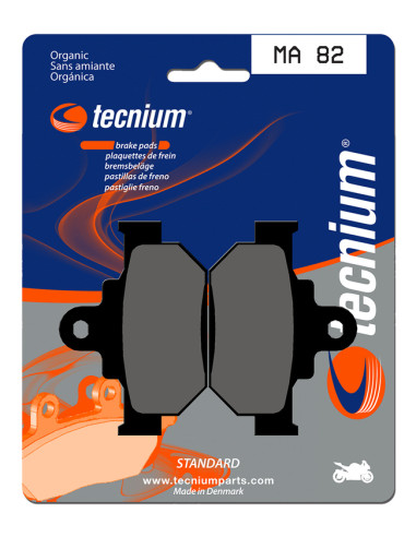 TECNIUM Street Organic Brake pads - MA82