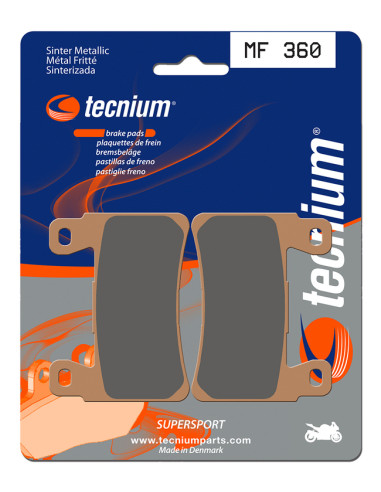 TECNIUM Street Performance Sintered Metal Brake pads - MF360