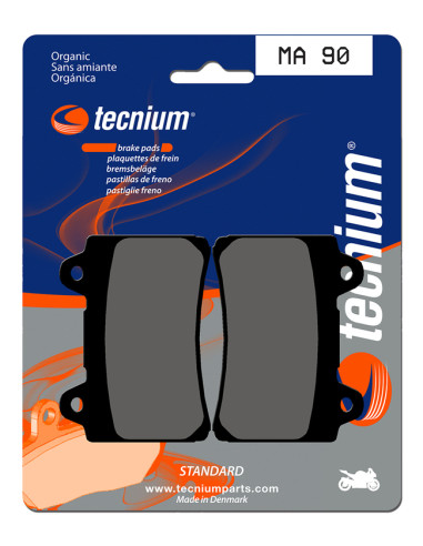 TECNIUM Street Organic Brake pads - MA90