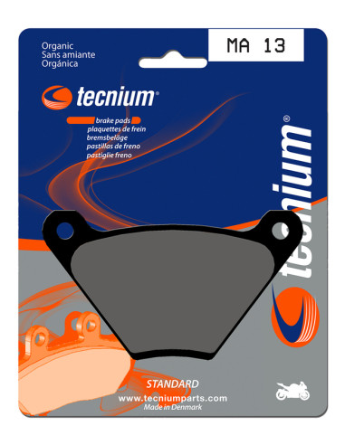 TECNIUM Street Organic Brake pads - MA13