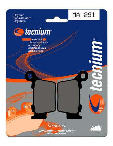 TECNIUM Street Organic Brake pads - MA291