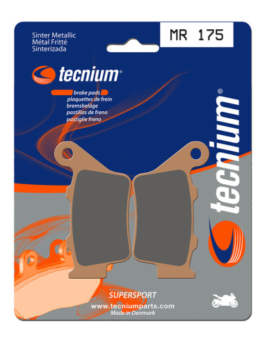 TECNIUM Street Performance Sintered Metal Brake pads - MR175