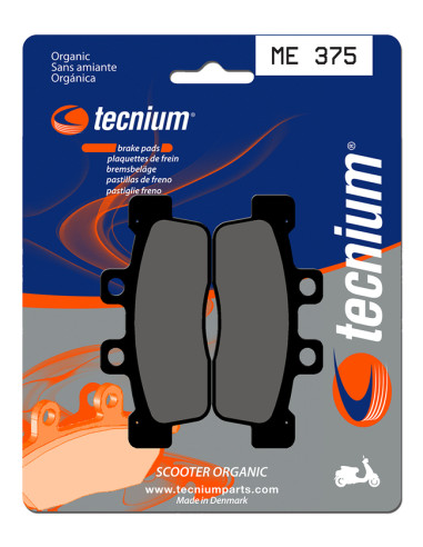 TECNIUM Scooter Organic Brake pads - ME375