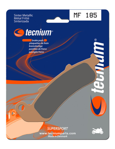 TECNIUM Street Performance Sintered Metal Brake pads - MF185