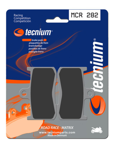 TECNIUM Racing Sintered Metal Carbon Brake pads - MCR282