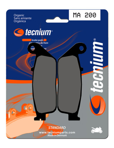 TECNIUM Street Organic Brake pads - MA200