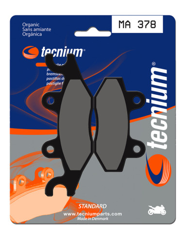 TECNIUM Street Organic Brake pads - MA378