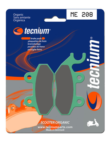 TECNIUM Scooter Organic Brake pads - ME208